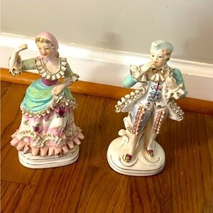 Vintage glass dolls